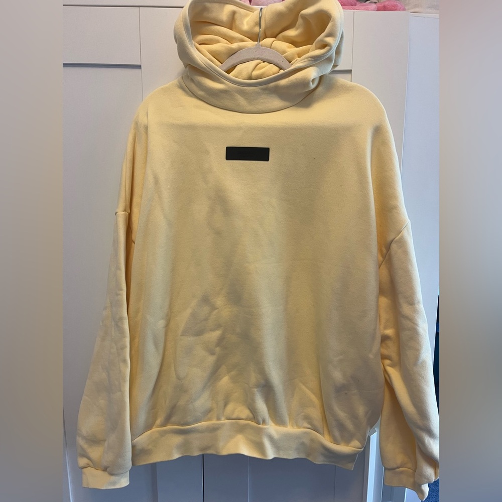 Essentials Yellow Men's Sweatshirt